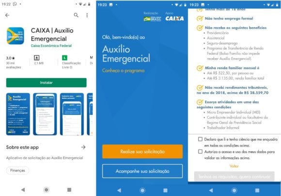 Como Funciona o App e Site da Caixa para Solicitar o Auxílio Emergencial?