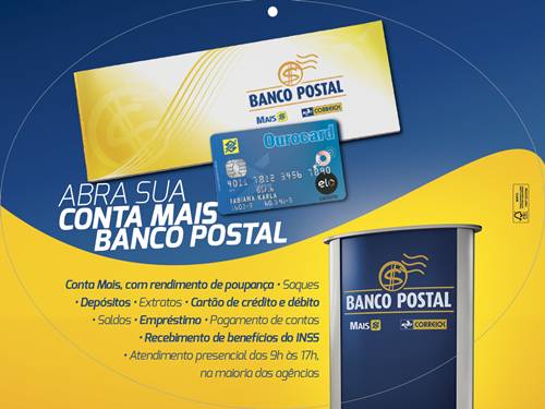 Conta Mais do Banco Postal também está disponível para empresas e MEIs