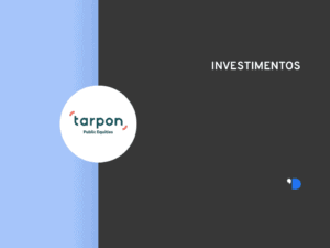 Imagem com a logomarca da Tarpon Investimentos