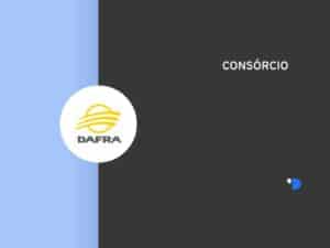 Imagem com a logomarca do Consórcio Dafra