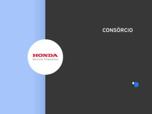 Imagem com a logomarca do Consórcio Honda