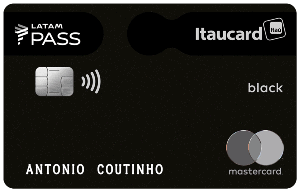 LATAM Pass Itaú Mastercard Black cartões para acumular milhas