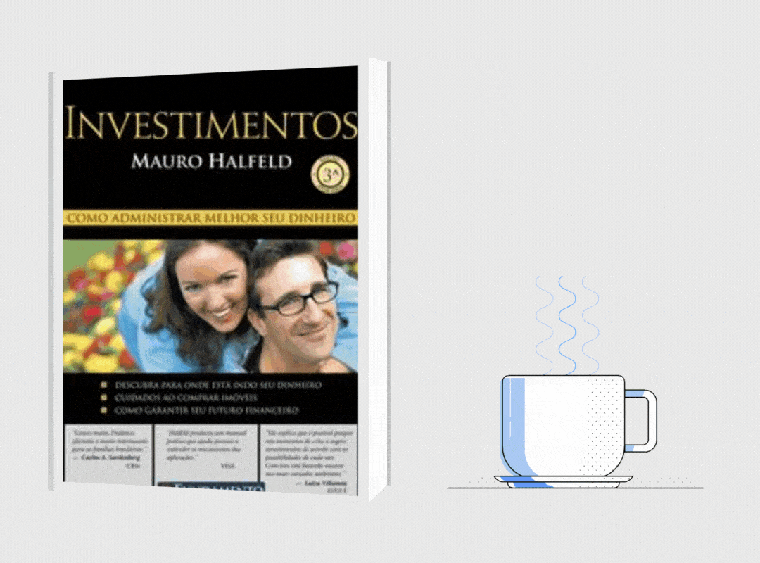 Foto da capa do livro Investimentos: como administrar melhor seu dinheiro - Mauro Halfeld