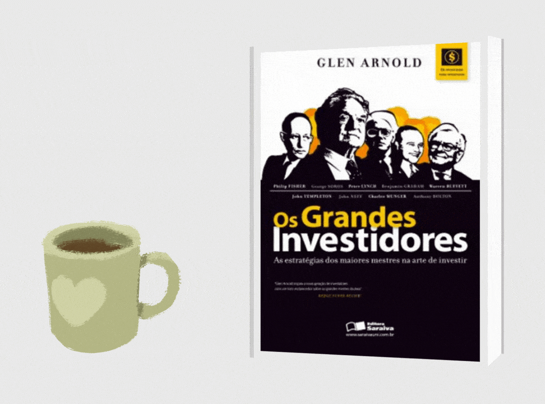 Foto da capa do livro Os grandes investidores - Glen Arnold