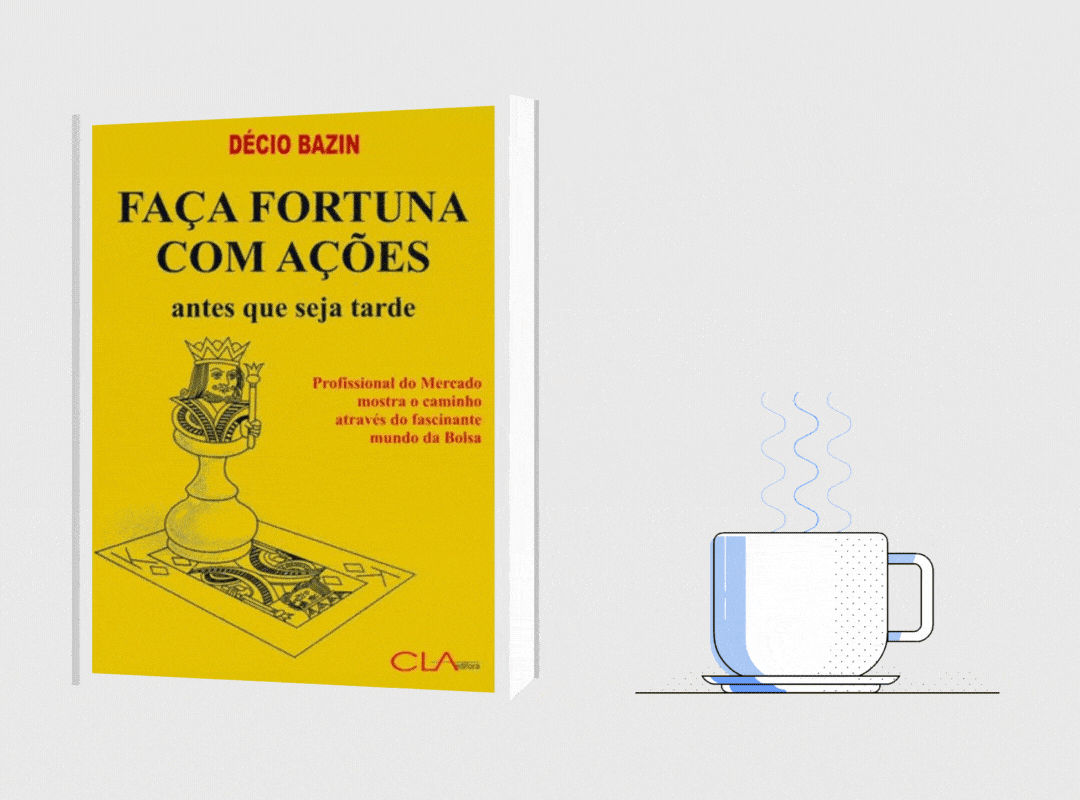 Foto da capa do livro Faça fortuna com ações - Décio Bazin