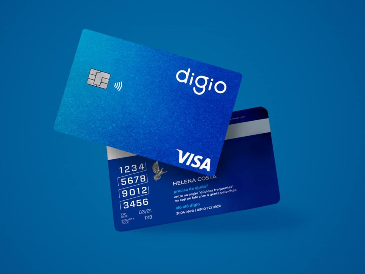 cartão do digio representando linha de crédito grana extra