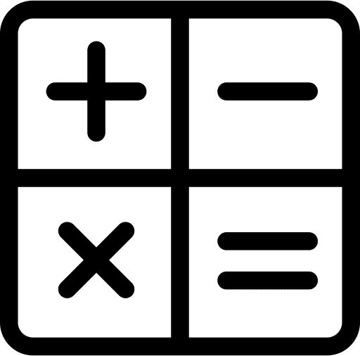 ícone representando calculadora