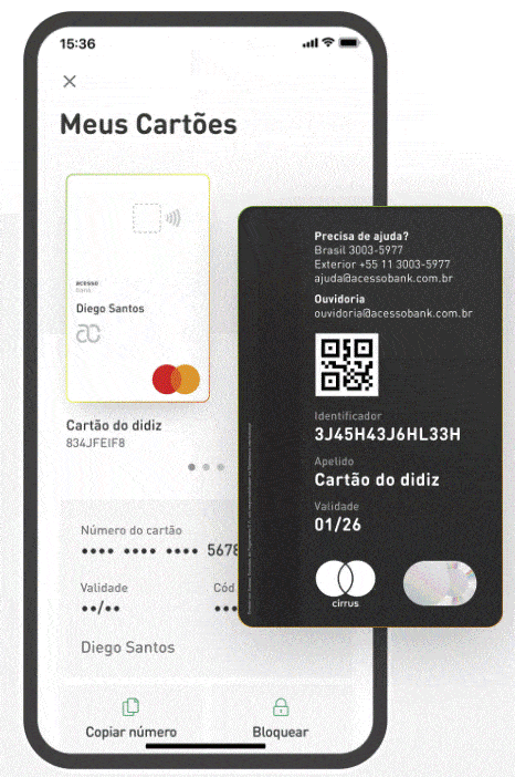 cartão de crédito acesso bank