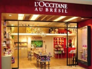 imagem de uma loja da franquia L’Occitane