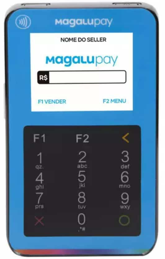 imagem da maquininha de cartão MagaluPay Mini