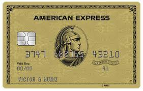 Cartão American Express Gold 