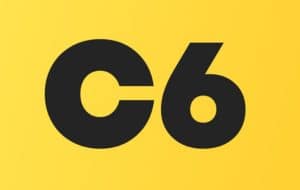 logo da conta c6 yellow